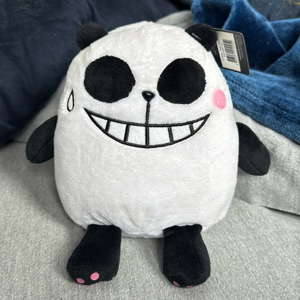 8” Panda-a-panda Smile plush - nwt